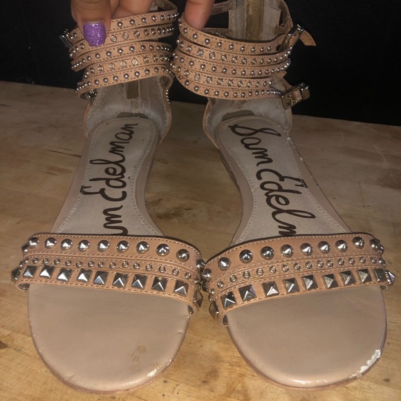 Sam Edelman bedazzled Sandals - Picture 5 of 9